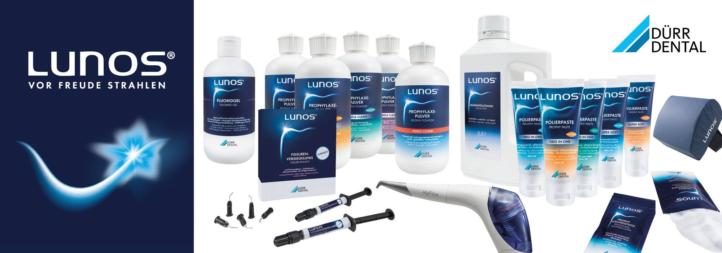 Lunos Prophylaxe-System von DÜRR DENTAL