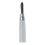 wellsamed brushtip short Applikationspinsel: x-fein, schwarz/transparent