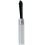 wellsamed brushtip short Applikationspinsel: medium, schwarz/transparent