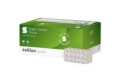 Satino Comfort Papierhandtücher, 2-lagig, 25 x 41cm, hochweiß