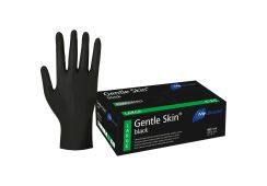 Gentle Skin Black Handschuhe, Latex, puderfrei, unsteril, 1000 Stück: Gr. L