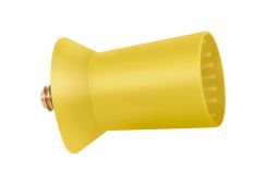 Prophylaxeansätze latexfrei Screw-In, gelb, hart