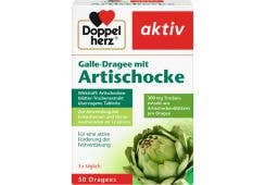 Doppelherz Galle-Dragees mit Artischocke