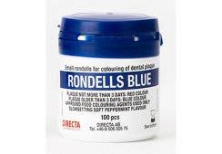 Rondell Plaque-Indikator Pellets: blau