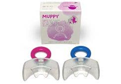 Muppy Mundvorhofplatte MVP-K, mit Käppchen, starr, Gr. 1, weiß