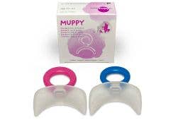 Muppy Mundvorhofplatte MVP-E, Standard, elastisch, Gr. 1, transparent