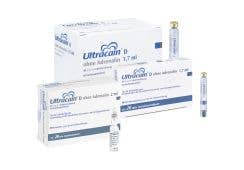 AM Ultracain D ohne Adrenalin, Zylinderampullen, 10 x 1,7 ml