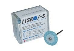Lisko-S Polierscheiben, 10 Stück, türkis