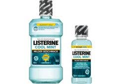 Listerine Cool Mint milder Geschmack Mundspülung: 600 ml