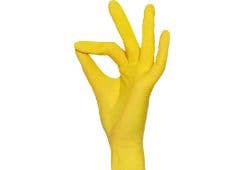 Ampri Style Nitril Handschuhe, Lemon, puderfrei, unsteril: Gr. XS