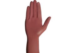 Ampri Style Handschuhe, Latex, Bordeaux, puderfrei, unsteril: Gr. XS