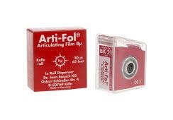 Artikulationsfolien, 8 µ, einseitig: rot BK 21