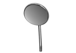 Mundspiegel Rhodium Front M 4C Gr. 4 plan