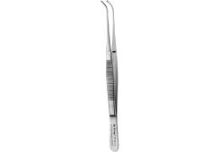 Chirurgische Pinzette gebogen 12,5 cm TP34