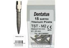 DEN Surtex Wurzelstifte TITAN M, 9.30 mm: Gr. 2, Ø 1.20 mm