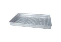 Alu-Normtray, Deckel, gelocht