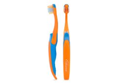 Kinderzahnbürste Fantasy 2 Orange/Blau